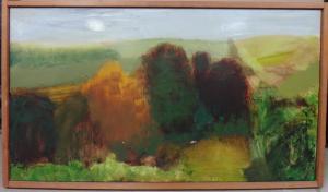 BERRY Morley 1900,Landscape; Dark Bushes,Bellmans Fine Art Auctioneers GB 2017-06-13
