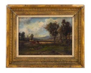 BERRY Patrick Vincent 1852-1922,Cows in a Landscape,Hindman US 2020-10-15