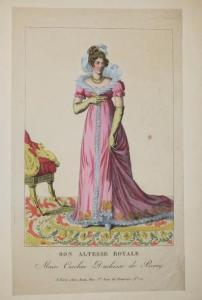 BERRY 1785,Son Altesse Royale MARIE CAROLINE DUCHESSE DE BERRY,Eric Caudron FR 2017-04-14