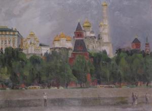 BERSENEVSKY NIKOLAY KABANOV 1900-1900,The Kremlim Moscow,1984,Woolley & Wallis GB 2018-12-04