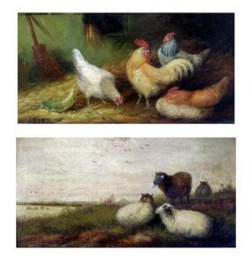 BERT A 1800-1900,Chickens and sheep,Gorringes GB 2009-10-21