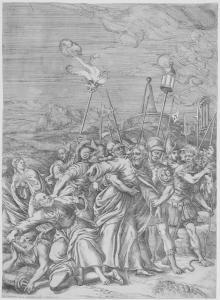BERTELLI Domenico 1500-1500,Arresto di Gesu Cristo nel Getsemani,Gonnelli IT 2012-11-17