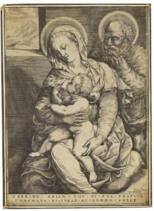 BERTELLI Luca 1564-1589,Maria mit dem Kinde,1530,Ketterer DE 2011-05-14