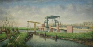 BERTEN Hugo 1894-1954,Het viaduct,Venduehuis NL 2021-02-28
