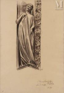 BERTHOMME SAINT ANDRE Louis 1905-1977,La Vierge folle,Millon & Associés FR 2024-01-25
