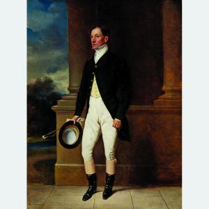 BERTHON GEORGE THEODORE 1806-1892,PORTRAIT OF JAMES LANCASTER,1844,Waddington's CA 2014-11-24