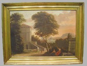 BERTIN Jean Victor 1767-1842,VIEW OF ROME WITH ST. PETER'S IN THE DISTANCE,William Doyle 2002-01-09