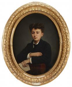 BERTINI Giuseppe 1825-1898,Ritratto di fanciullo,Il Ponte Casa D'aste Srl IT 2023-06-21