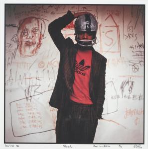 BERTOGLIO Edo 1951,Helmet (Jean-Michel Basquiat); Basquiat at 5 AM; A,1982,Germann CH 2023-11-29