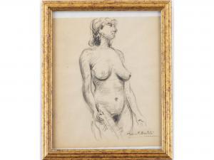 BERTOLI Elpidio Melchisedek 1902-1982,Nudo femminile,Sesart's IT 2021-04-03