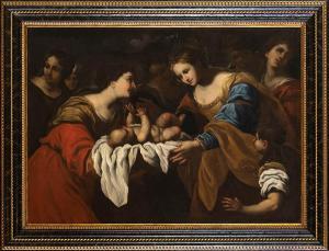 BERTOLOTTO Gian Lorenzo 1640-1720,Ritrovamento di Mosè,Bertolami Fine Arts IT 2020-12-04