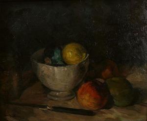 BERTRAM Abel 1871-1954,Nature morte aux pommes,De Maigret FR 2024-04-05