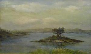 BERTRAM Robert John Scott 1871-1953,Lake Scene,1921,Shapes Auctioneers & Valuers GB 2017-04-01