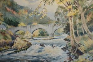 BERTRAM TJ,The Yair Bridge, Selkirkshire,Shapes Auctioneers & Valuers GB 2016-10-01