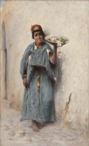 BERTRAND Louis Emile 1862,Jeune algérienne,1898,Damien Leclere FR 2017-10-27