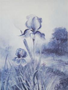 BERTRAND M,Floral Landscape,Gray's Auctioneers US 2009-07-25