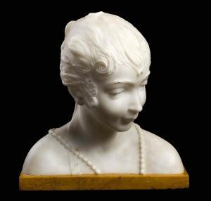BERTUZZI Nicola 1710-1777,Busto di fanciulla,Bertolami Fine Arts IT 2018-05-30