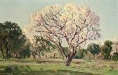 BERUETE Y MORET Aureliano 1845-1912,An almond tree in blossom,Christie's GB 2009-10-28