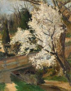 BERUETE Y MORET Aureliano 1845-1912,Spring Blossom,Sotheby's GB 2022-07-13