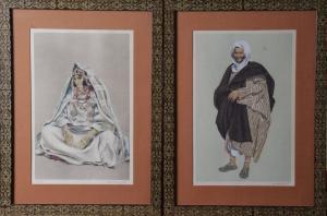 BESANCENOT GIRARD Jean 1902-1992,Costume d' Afrique du Nord,Osenat FR 2022-07-24