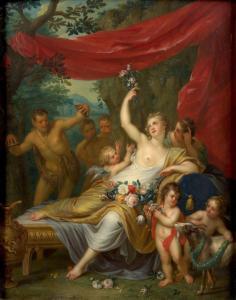 BESCHEY Balthasar 1708-1776,Vénus surprise par trois s,1736,Artcurial | Briest - Poulain - F. Tajan 2024-03-20