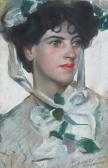 BESNARD Paul Albert 1849-1934,portrait of a young lady,Bonhams GB 2006-03-07