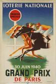 BESNIARD PIERRE,Loterie Nationale / Grand Prix de Paris,1940,Aste Bolaffi IT 2021-03-18
