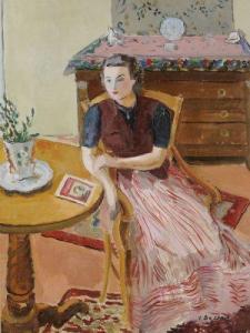 BESSAC Simone 1900-1900,Portrait de femme,Chevau-Legers Encheres Martin-Chausselat FR 2010-12-12