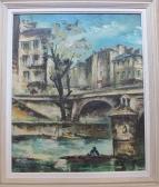 BESSE Andre 1922,Paris, La Seine et le Pont-Marie,1948,Lafon FR 2012-07-10