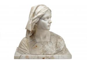 BESSI Giuseppe 1857-1922,Busto di Beatrice,20th century,Galleria Pananti Casa d'Aste IT 2023-07-17