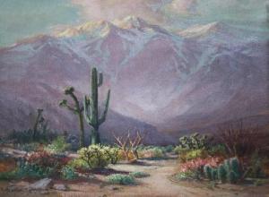 BEST Arthur William 1859-1935,Untitled (Desert Landscape),Clars Auction Gallery US 2020-07-12