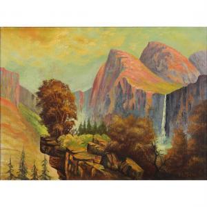 BEST Harry Cassie 1863-1936,"Yosemite,",Clars Auction Gallery US 2022-07-17