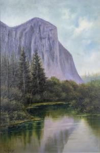 BEST Harry Cassie 1863-1936,Yosemite (El Capitan),Clars Auction Gallery US 2020-12-12