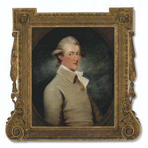 BESTLAND CHARLES,Portrait of a John William Hippisley-Trenchard (17,1783,Christie's 2021-09-14