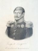 BESTOUJEV Nicolas Alexandrovitch 1791-1855,Portrait du général Stanislas L,1832,Binoche et Giquello 2015-06-15