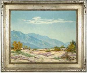 BETHEL Charles Worden 1899-1951,Blooming desert landscape,John Moran Auctioneers US 2008-09-16