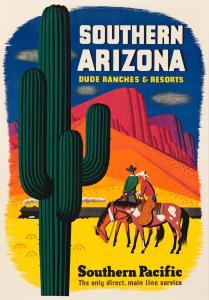 BETHERS Ray 1902-1973,SOUTHERN ARIZONA / DUDE RANCHES & RESORTS,1935,Swann Galleries US 2021-08-05