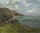 BETHUNE Gaston 1857-1897,Coastal landscape,Galerie Koller CH 2011-03-28