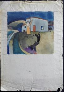 BETTARINI Enrico 1897-1983,L'omicidio,Galleria Pananti Casa d'Aste IT 2023-07-19
