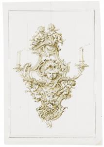 BETTATI Giovanni 1700-1777,A WALL SCONCE FOR TWO LIGHTS,Sotheby's GB 2015-12-10