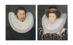 Bettes John 1530-1616,Portrait of a gentleman,1585,Christie's GB 2016-12-09