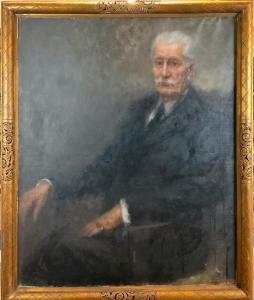 BETTINELLI Mario Giuseppe 1880-1953,Ritratto di gentiluomo,1919,Il Ponte Casa D'aste Srl 2024-02-20