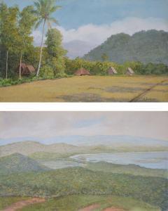 BETTINGER Gustave 1857-1934,Landscape,Larasati ID 2023-07-09
