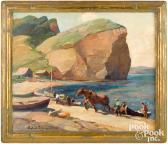 BETTINGER Hoyland B 1890-1950,The North Beach at Perce (Quebec),Pook & Pook US 2022-10-06