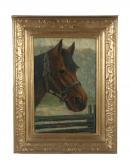 BETTINGER Paul John 1878-1947,PORTRAIT OF A HORSE,Garth's US 2016-05-14