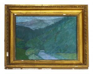 BETTS James Anthony 1897-1980,mountainous river landscape,Gardiner Houlgate GB 2022-01-20