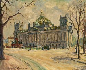 BETYNA Paul 1887-1967,Blick auf den Reichstag,1931,Villa Grisebach DE 2019-06-01