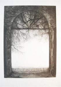 BEUCHAT A,Window with greenery,1991,Galerie Koller CH 2009-11-14