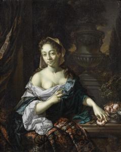 beugholt l 1732,Portrait of a lady,1732,Bonhams GB 2014-04-30