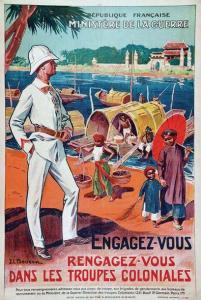 BEUZON Louis,Engagez vous dans les Troupes Coloniales (Indochin,1931,Millon & Associés 2020-02-26